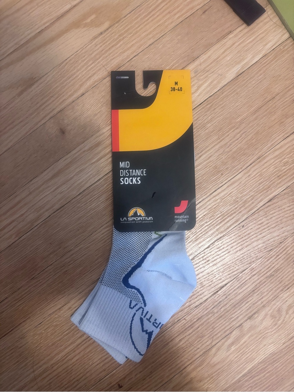 La Sportiva Socks - Light Blue and Navy